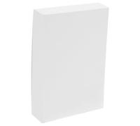 JOINPAYA Bloc-notes Brouillon 250 Feuilles, Papier Blanc Vierge Lisse, Format Compact pour Bureau, École et Voyage, Bloc-notes Détachable pour Notes Rapides et Mémos Polyvalents