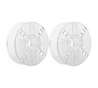 JOINPAYA Bobines D'imprimante 3d Bobine Vide Légère Facile à Installer Lot de 2 Pièces en Plastique Ps pour Filament Pla et