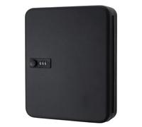 JOINPAYA Boîte à Clés Murale à Combinaison 36 Emplacements Armoire de Gestion des Clés Noire Organiseur Sécurisé pour Maison Bureau et Atelier Rangement Pratique