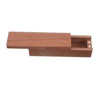 JOINPAYA Boîte à Moustaches pour Animaux en Bois Marron Portable, Porte-Poils de Chat et Chien Élégant pour Décoration Maison et Voyage, Souvenir Sentimental