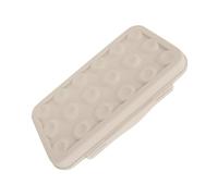 JOINPAYA Boîte à Œufs en Pp Couvercle, Design Grille, Conservation Hermétique et Rangement des Œufs pour Réfrigérateur et Usage Domestique