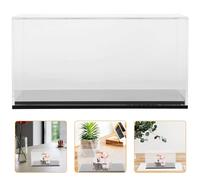 JOINPAYA Boîte de Présentation en Acrylique Transparente Anti-Poussière Vitrine D’Exposition pour Figurines Jouets Bijoux et Œuvres D’Art Rangement Compact pour Collection Usage