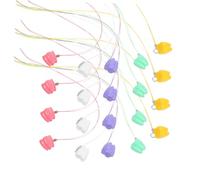 JOINPAYA Boîte de Rangement Dents de Lait Garçon et Filles 50 Pièces Multicolore Plastique Léger Organiseur Souvenir Bébé Fille Garçon Collectionneur Dent Perdue Présents Fête