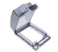 JOINPAYA Boîte Électrique Noire en Abs Protection Étanche pour Interrupteur, Design Étendu et Surélevé, pour Prise Murale Intérieure et Extérieure