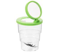 JOINPAYA Boîte Loupe Professionnelle d'Observation d'Insectes pour Garçon et Filles Plastique Transparent Taille Compacte Kit d'Exploration Nature pour Activités en Plein Air et