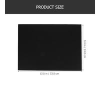 JOINPAYA Boîte Présent Rectangulaire Noire 325 X 235 CM Boîte d'Emballage Vide pour Emballer Présents Coffret Décoratif Polyvalent pour T-Shirts Bijoux et Fêtes
