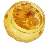 JOINPAYA Bol de Richesse Corne d'Abondance Ornement de Bassin Ensemble Décoration pour Bureau Salon Présent Pendaison Crémaillère