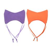JOINPAYA Bonnet de Imperméable pour Chats et Chiens, 2pcs, Protection Auditive en Tissu Oxford Confortable, pour Baignade et Toilettage Facile à Utiliser
