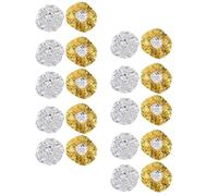 JOINPAYA Bonnet de Teinture en Aluminium 20 Pièces Bord Élastique, Bonnet Jetable pour Soin Profond des Cheveux, Isolation Thermique pour Salon et Usage Domestique