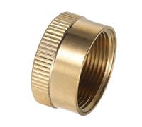 JOINPAYA Bouchon de Réservoir Laiton Massif Bouchon Étanche pour Bouteille de Gaz Protection Filetage Installation Facile pour Cylindre de Camping Sécurité Fuite