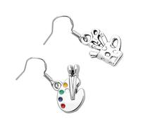 JOINPAYA Boucles d'Oreilles Pendentif Pinceau pour Artiste Peintre Bijoux pour Professeur d'Art et Étudiante en Art Lot de 2 Présent pour Usage Quotidien et Occasions Spéciales