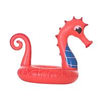 JOINPAYA Bouée Gonflable Forme De Hippocampe pour Piscine Anneau De Natation Flottant Accessoire De Plage pour Et Famille