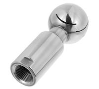 JOINPAYA Boule de Pulvérisation Rotative 360 Degrés, Boule de Lavage Sanitaire en Acier Inoxydable Dn20, Nettoyage de Réservoir, Argenté, Industrie des Boissons et Chimique