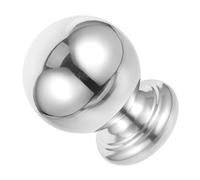 JOINPAYA Boule Décorative Acier Inoxydable pour Chapeau de Poteau de Clôture Embout Finial Robuste et pour Décoration Extérieure de Jardin et Terrasse