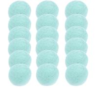 JOINPAYA Boules de Feutre en Laine 3 CM Noyau en Mousse Lot de 20 Pièces Couleur Vert D’Eau pour Loisirs Créatifs Décoration DIY Confection de Pompons et Ornements Artisanaux