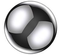 JOINPAYA Boules de Pierre pour Whisky en Acier Inoxydable Réutilisables Bords Lisses, Glaçons Métalliques pour Rafraîchir Vin et Cocktails à Domicile