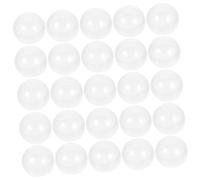 JOINPAYA Boules Transparentes Rondes 50 Mm en Plastique, Petites Boules Distributeur Automatique, Capsules Remplies Réutilisables, Usage Fête Anniversaire, Lot de 40 Pièces