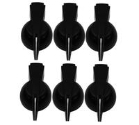 JOINPAYA Bouton De Potentiomètre De Guitare De Remplacement 6 Pièces Bouton De Potentiomètre En Plastique Boutons De Tonalité De Guitare Ensemble De Boutons De Potentiomètre De Guitare