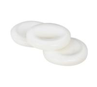 JOINPAYA Boutons de Trompette Accessoires Pratiques Installation Simple Lot de 3 en Coquille Blanche pour Améliorer le et L'esthétique de Instrument