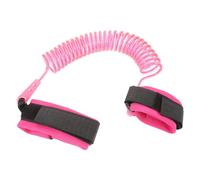 JOINPAYA Bracelet Élastique Perte pour Garçon Fille Laisse de Traction Rose avec Harnais pour Voyage et Activités Extérieures