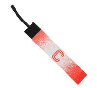 JOINPAYA Brassard de Capitaine de l'équipe de Football Haute visibilité, Design Orange et Blanc, Bande élastique réglable pour Adultes et Enfants pour l'entraînement et Les compétitions