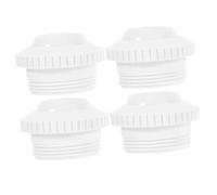 JOINPAYA Buse De Massage De Massage De Piscine Rotative 4pcs Accessoires De Spa Raccords De Retour De Piscine Buse en Plastique Facile à Installer Jet Oculaire