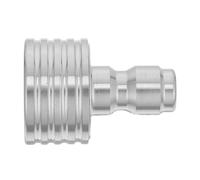 JOINPAYA Buse de Pulvérisation Inoxydable 1/4 Pouce Connecteur Rapide pour Lavage de Voiture et Nettoyage de Pneus, Opération Facile et Écran 0,3mm