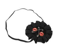 JOINPAYA Cache-Œil Punk Cosplay Noir en Simili Cuir Masque Steampunk Vintage Unisexe Accessoire Costume Halloween et Bal Masqué Léger et Confortable pour Soirées Déguisées