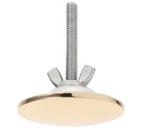 JOINPAYA Cache Trou Évier Inoxydable Bouchon Trop-Plein Cuisine Couvre Trou Robinet et Facile à Installer pour Lavabo et Évier