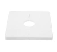 JOINPAYA Cache-trou Mural à Coller Pvc 22 Mm, Bouchon Décoratif Carré pour Plomberie et Climatisation, Plaque D'écusson Autocollante pour Cache Tuyauterie, Protection et Finition