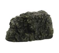 JOINPAYA Cachette Reptile Résine avec Plateforme de Bain de Soleil Décoration pour Terrarium Tortue Lézard et Adaptée à Divers Habitats et Facile à Installer