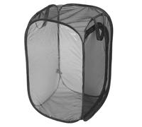 JOINPAYA Cage Respirante Et Cage à Insectes Portable en Filet Transparent, Structure Cylindrique 35x35x60 Cm, Habitat D’Observation D'insectes, Élevage Extérieur, pour Amateurs Et Éducateurs