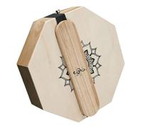 JOINPAYA Cajon Octogonal Portable Boîte Acoustique pour Voyage Percussion Bois Polyvalente pour Adultes et Débutants