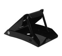JOINPAYA Cale Antidérapante et Résistante la Pression en Acier Noir de Roue Triangulaire pour Voiture et Véhicule, pour Aventures en Plein Air et Camping