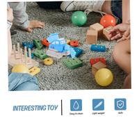 JOINPAYA Camion Excavatrice Miniature Plastique à Modèle Dengin de Chantier Adorable Éducatif pour Garçon Fille Favorisant Coordination Main Œil et pour Développement Pratique