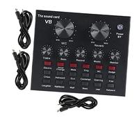 JOINPAYA Carte pour Téléphone Portable Et Ordinateur Équipement De Podcast Mixeur Sonore avec Changement De Voix pour Diffusion Direct