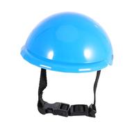 JOINPAYA Casque de Sécurité pour Chien Bleu Protection Soleil et Pluie Chapeau Rembourré pour Animaux de Compagnie