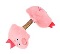 JOINPAYA Cat Chew Stick for Indoor Cats Interactive Molar Grinding Toy with Silvervine Rod Cute Plush Cartoon Design