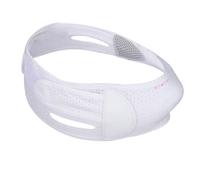 JOINPAYA Ceinture Amincissante pour Visage en Tissu Respirant Blanc, Sangle Professionnelle V-line pour Lifting et Remodelage du Menton, Accessoire Beauté Femme pour Prévention