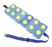 JOINPAYA Ceinture de Natation Ajustable Mousse Eva pour Garçon Fille et Adultes Ceinture Flottante Sécurisée pour Entraînement Aquatique et Exercices Piscine Bleu