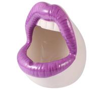 JOINPAYA Cendrier Créatif en Céramique à Grosse Bouche Pourpre Décoratif | Pratique, Inodore, Résistant au Feu, Maison Décoration de Fête, pour Collègues et Amis