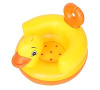 JOINPAYA Chaise Gonflable Garçon Fille Forme De Canard Siège De Soutien Pour Nourrissons Et Tout-petits Utilisable Comme Canapé Ou Réhausseur Confort Optimal Et Matériaux Robusts