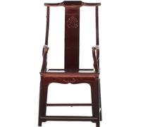 JOINPAYA Chaise Miniature Décorative pour Maison de Poupée Meuble Miniature Traditionnel Accessoire pour Scènes et Projets DIY