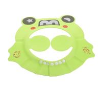 JOINPAYA Chapeau De Bain Réglable Pour Garçon Fille Bonnet De Étanche Avec Visage Amusant Prévention De Eau Pour Yeux Et Oreilles Pour Bain Shampooing Des Bébés Confort Et Sécurité