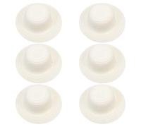 JOINPAYA Chapeaux de Paille à Personnaliser Lot de 6 pour Garçon et Filles 2-8 Ans Accessoires DIY Peinture et Dessin pour Plage et Fêtes