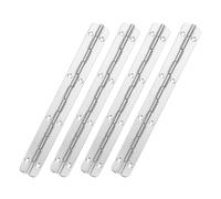 JOINPAYA Charnières Durabilité et Précision en Acier Inoxydable pour Meubles Argenté, 4pcs pour Boîtes en Bois et Armoires
