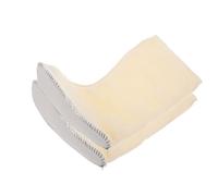 JOINPAYA Chaussettes Imperméables Doublure Chaude pour Bottes de Pluie Femme Guêtres Hautes en Tissu Peluche Protection Anti-Froid pour Travail et Activités Extérieures