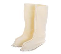 JOINPAYA Chaussettes Imperméables -Mollet pour Femmes Doublures Chaudes en Peluche Courte Protection le Froid pour Bottes de Pluie Adaptées Travail et Randonnée Maintien Confortable