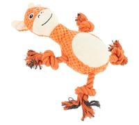 JOINPAYA Chien Forme de Girafe Couineur Interactif de Dentition pour Chiots et Petits Chiens Mastication et Stimulant Activité Canine