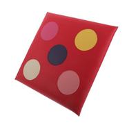 JOINPAYA Cible D’Escrime D’entraînement, Cible de Petite Flèche, Carrée, PU et Planche en Bois, Rouge, Pratique de Précision, Portable, pour Débutants et Joueurs Avancés, Famille et École